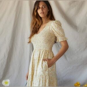 Christy Dawn - Brooklyn Dress - Dandelion Floral - Size Small